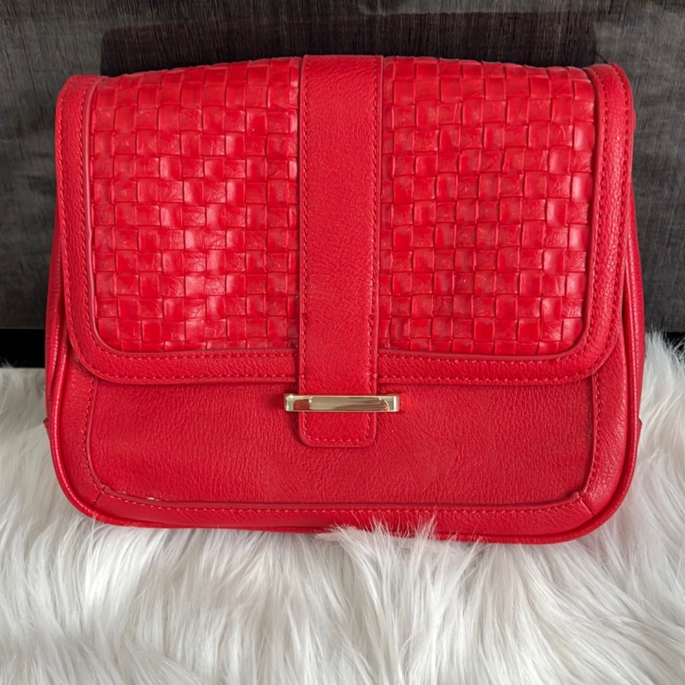 Banana Republic Red Shoulder/Crossbody